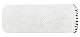 Ręcznik 70x140 Mabel biały z kontrastującym obszyciem krawędzi frotte 500 g/m2 Eurofirany