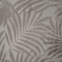 Zasłona 140x250 Livia beżowa z botanicznym wytłaczanym wzorem liści welurowa gotowa na przelotkach Eurofirany Zasłona 140x250 Livia beżowa z botanicznym wytłaczanym wzorem liści welurowa gotowa na przelotkach Eurofirany