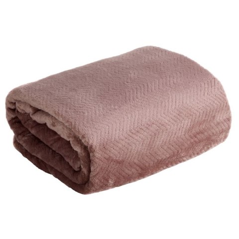 Koc narzuta na fotel 70x160 ceglasty w jodełkę Cindy 5 dekoracyjny z mikrofibry Koc narzuta na fotel 70x160 ceglasty w jodełkę Cindy 5 dekoracyjny z mikrofibry