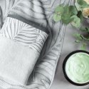 Komplet ręczników 2 szt Lorena srebrny stalowy 490 g/m2 frotte zestaw upominkowy Eurofirany Komplet ręczników 2 szt Lorena srebrny stalowy 490 g/m2 frotte zestaw upominkowy Eurofirany