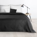 Narzuta dekoracyjna 170x210 Boni 5 czarna geometryczna Narzuta dekoracyjna 170x210 Boni 5 czarna geometryczna