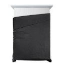 Narzuta dekoracyjna 170x210 Boni 5 czarna geometryczna Narzuta dekoracyjna 170x210 Boni 5 czarna geometryczna