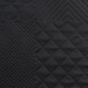 Narzuta dekoracyjna 170x210 Boni 5 czarna geometryczna Narzuta dekoracyjna 170x210 Boni 5 czarna geometryczna