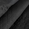 Narzuta dekoracyjna 170x210 Boni 5 czarna geometryczna Narzuta dekoracyjna 170x210 Boni 5 czarna geometryczna