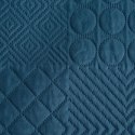 Narzuta dekoracyjna 170x210 Boni 5 granatowa geometryczna Narzuta dekoracyjna 170x210 Boni 5 granatowa geometryczna