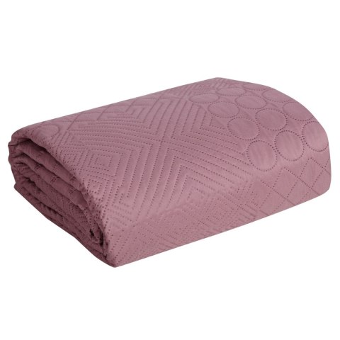 Narzuta dekoracyjna 170x210 Boni 5 różowa geometryczna Narzuta dekoracyjna 170x210 Boni 5 różowa geometryczna