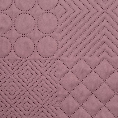 Narzuta dekoracyjna 170x210 Boni 5 różowa geometryczna Narzuta dekoracyjna 170x210 Boni 5 różowa geometryczna