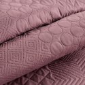Narzuta dekoracyjna 170x210 Boni 5 różowa geometryczna Narzuta dekoracyjna 170x210 Boni 5 różowa geometryczna