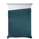 Narzuta dekoracyjna 170x210 Boni 5 turkusowa ciemna geometryczna Narzuta dekoracyjna 170x210 Boni 5 turkusowa ciemna geometryczna