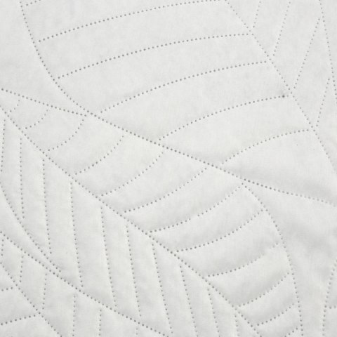 Narzuta dekoracyjna 170x210 Boni 6 biała liście Narzuta dekoracyjna 170x210 Boni 6 biała liście