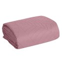 Narzuta dekoracyjna 170x210 Boni 6 różowa pudrowa liście Narzuta dekoracyjna 170x210 Boni 6 różowa pudrowa liście
