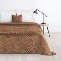 Narzuta dekoracyjna 170x210 Luiz 3 ceglasta welurowa geometryczna