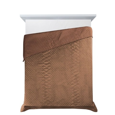 Narzuta dekoracyjna 170x210 Luiz 3 ceglasta welurowa geometryczna Narzuta dekoracyjna 170x210 Luiz 3 ceglasta welurowa geometryczna