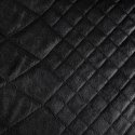 Narzuta dekoracyjna 170x210 Luiz 3 czarna welurowa geometryczna