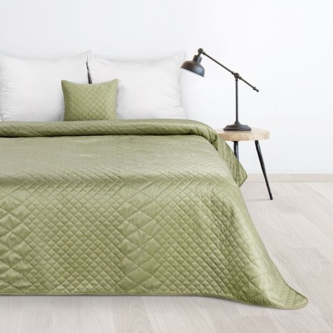 Narzuta dekoracyjna 170x210 Luiz 3 zielona jasna welurowa geometryczna Narzuta dekoracyjna 170x210 Luiz 3 zielona jasna welurowa geometryczna