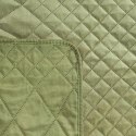 Narzuta dekoracyjna 170x210 Luiz 3 zielona jasna welurowa geometryczna Narzuta dekoracyjna 170x210 Luiz 3 zielona jasna welurowa geometryczna