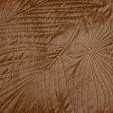 Narzuta dekoracyjna 170x210 Luiz 4 ceglasta welurowa liście Narzuta dekoracyjna 170x210 Luiz 4 ceglasta welurowa liście