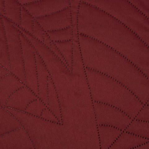 Narzuta dekoracyjna 220x240 Boni 6 ceglasta liście Narzuta dekoracyjna 220x240 Boni 6 ceglasta liście