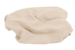 Otulacz lekki kocyk 80x120 Muslin beżowy 15 bawełniany