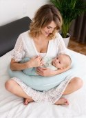 Poduszka pozycjonująca Moon Muslin Muslin Muślinowa beżowa dł. 260 kolor 9 do karmienia ciążowa wypoczynkowa Poduszka pozycjonująca Moon Muslin Muslin Muślinowa beżowa dł. 260 kolor 9 do karmienia ciążowa wypoczynkowa