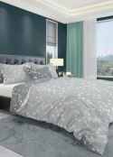 Pościel bawełniana 160x200 szara grafitowa gałązki kwiatki 007 Fashion 23 Faro Pościel bawełniana 160x200 szara grafitowa gałązki kwiatki 007 Fashion 23 Faro