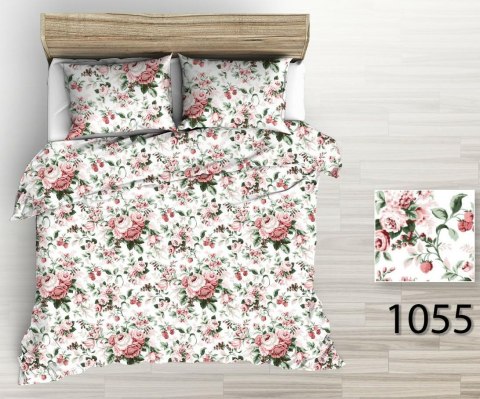 Pościel z kory 200x220 biała bordowa peonie kwiaty 1055 zapinana na guziki 100% bawełna Pościel z kory 200x220 biała bordowa peonie kwiaty 1055 zapinana na guziki 100% bawełna