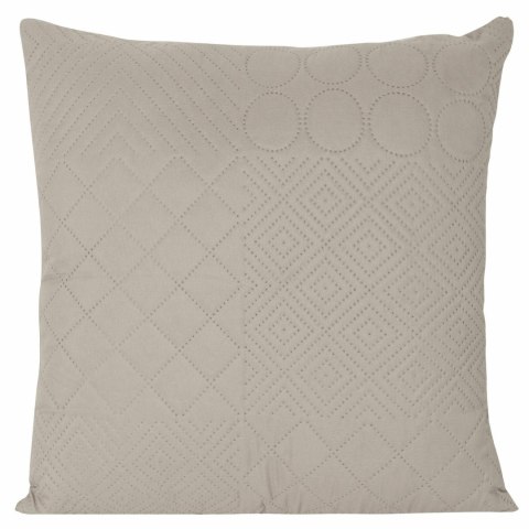 Poszewka dekoracyjna 40x40 Boni 5 srebrna geometryczna Poszewka dekoracyjna 40x40 Boni 5 srebrna geometryczna