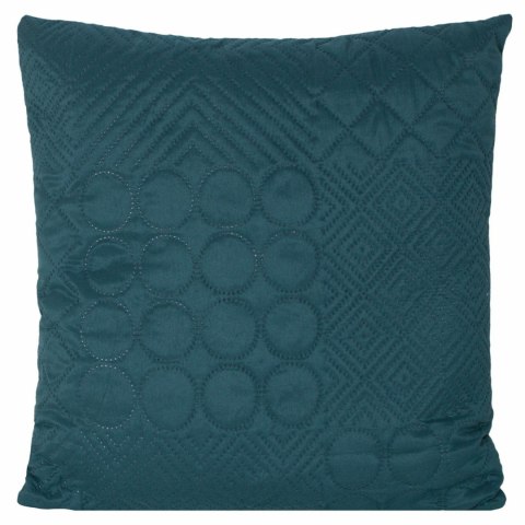 Poszewka dekoracyjna 40x40 Boni 5 turkusowa ciemna geometryczna Poszewka dekoracyjna 40x40 Boni 5 turkusowa ciemna geometryczna