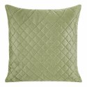 Poszewka dekoracyjna 40x40 Luiz 3 zielona jasna welurowa geometryczna Poszewka dekoracyjna 40x40 Luiz 3 zielona jasna welurowa geometryczna