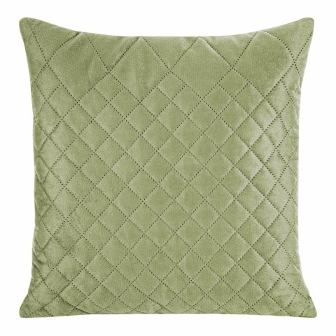 Poszewka dekoracyjna 40x40 Luiz 3 zielona jasna welurowa geometryczna Poszewka dekoracyjna 40x40 Luiz 3 zielona jasna welurowa geometryczna