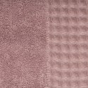 Ręcznik Avinion 70x140 liliowy frotte z ozdobną bordiurą z wzorem wafla 500 g/m2 Terra Collection Eurofirany Ręcznik Avinion 70x140 liliowy frotte z ozdobną bordiurą z wzorem wafla 500 g/m2 Terra Collection Eurofirany