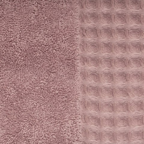 Ręcznik Avinion 70x140 liliowy frotte z ozdobną bordiurą z wzorem wafla 500 g/m2 Terra Collection Eurofirany Ręcznik Avinion 70x140 liliowy frotte z ozdobną bordiurą z wzorem wafla 500 g/m2 Terra Collection Eurofirany