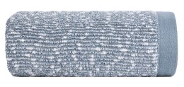 Ręcznik Palermo 1 70x140 niebieski kremowy frotte z efektem boucle 530 g/m2 Terra Collection Eurofirany