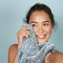 Ręcznik Palermo 1 70x140 niebieski kremowy frotte z efektem boucle 530 g/m2 Terra Collection Eurofirany Ręcznik Palermo 1 70x140 niebieski kremowy frotte z efektem boucle 530 g/m2 Terra Collection Eurofirany
