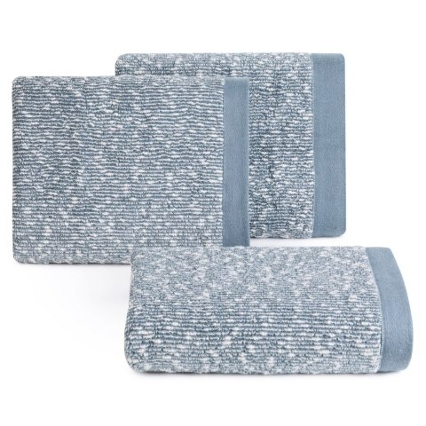 Ręcznik Palermo 1 70x140 niebieski kremowy frotte z efektem boucle 530 g/m2 Terra Collection Eurofirany Ręcznik Palermo 1 70x140 niebieski kremowy frotte z efektem boucle 530 g/m2 Terra Collection Eurofirany