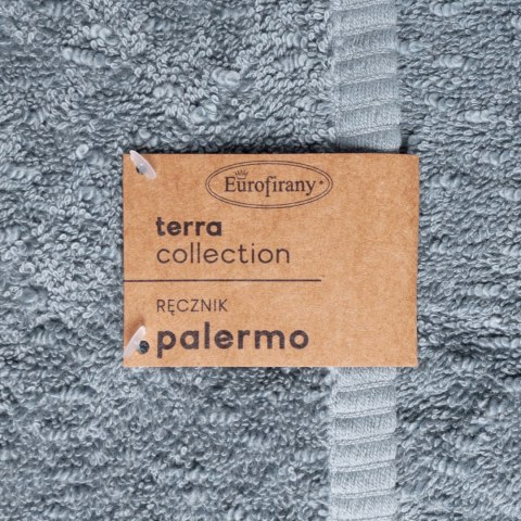 Ręcznik Palermo 70x140 niebieski frotte z efektem boucle 530 g/m2 Terra Collection Eurofirany Ręcznik Palermo 70x140 niebieski frotte z efektem boucle 530 g/m2 Terra Collection Eurofirany