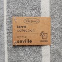 Ręcznik Seville 70x140 szary melanż frotte z dodatkiem nici z recyklingu 480 g/m2 Terra Collection Eurofirany