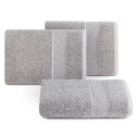 Ręcznik Seville 70x140 szary melanż frotte z dodatkiem nici z recyklingu 480 g/m2 Terra Collection Eurofirany