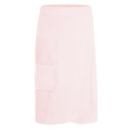 Ręcznik męski do sauny Kilt S/M pudrowy frotte bawełniany