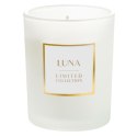 Świeca zapachowa Luna o zapachu białego cedru w szkle ozdobnym 200g LIMITED COLLECTION Eurofirany Świeca zapachowa Luna o zapachu białego cedru w szkle ozdobnym 200g LIMITED COLLECTION Eurofirany