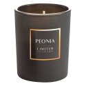 Świeca zapachowa Peonia o zapachu peonii w szkle ozdobnym 200g LIMITED COLLECTION Eurofirany Świeca zapachowa Peonia o zapachu peonii w szkle ozdobnym 200g LIMITED COLLECTION Eurofirany