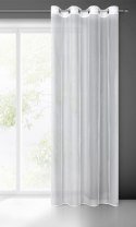 Firana 140x250 Tamina biała gotowa na przelotkach Eurofirany Firana 140x250 Tamina biała gotowa na przelotkach Eurofirany