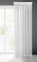 Firana 140x270 Pilar biała gotowa na taśmie Eurofirany Firana 140x270 Pilar biała gotowa na taśmie Eurofirany