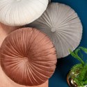 Poduszka dekoracyjna 40 cm Velvet różowa ciemna welurowa okrągła Eurofirany Poduszka dekoracyjna 40 cm Velvet różowa ciemna welurowa okrągła Eurofirany