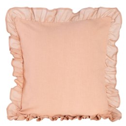 Poszewka dekoracyjna 45x45 Avinion 8 różowa jasna falbanka Terra Collection Eurofirany