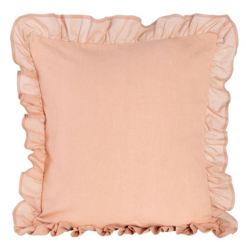 Poszewka dekoracyjna 45x45 Avinion 8 różowa jasna falbanka Terra Collection Eurofirany Poszewka dekoracyjna 45x45 Avinion 8 różowa jasna falbanka Terra Collection Eurofirany