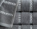 Ręcznik Gino 30x50 szary 85 550g/m2 frotte Ręcznik Gino 30x50 szary 85 550g/m2 frotte