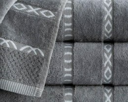 Ręcznik Gino 30x50 szary 85 550g/m2 frotte
