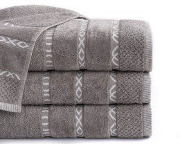 Ręcznik Gino 50x90 popielaty 83 550g/m2 frotte