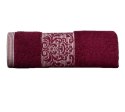 Ręcznik Gloria 70x140 bordowy 500 g/m2 frotte Ręcznik Gloria 70x140 bordowy 500 g/m2 frotte